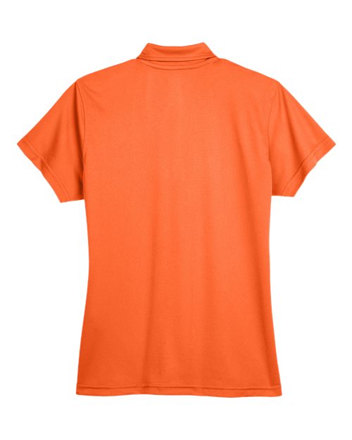 Team 365 TT21W Ladies' Command Snag Protection Polo #color_SPORT ORANGE