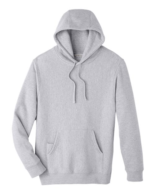 Team 365 TT96 Adult Zone HydroSport Heavyweight Pullover Hooded Sweatshirt #color_ATHLETIC HEATHER