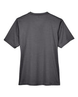 Team 365 TT11HW Ladies' Sonic Heather Performance T-Shirt #color_DK GREY HEATHER