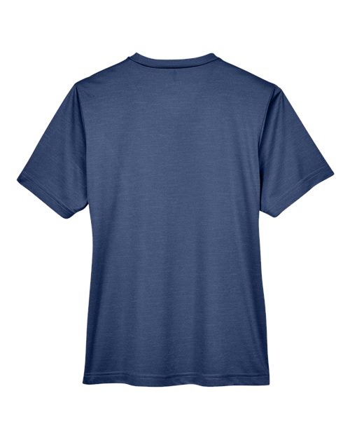 Team 365 TT11HW Ladies' Sonic Heather Performance T-Shirt #color_SP DRK NVY HTH