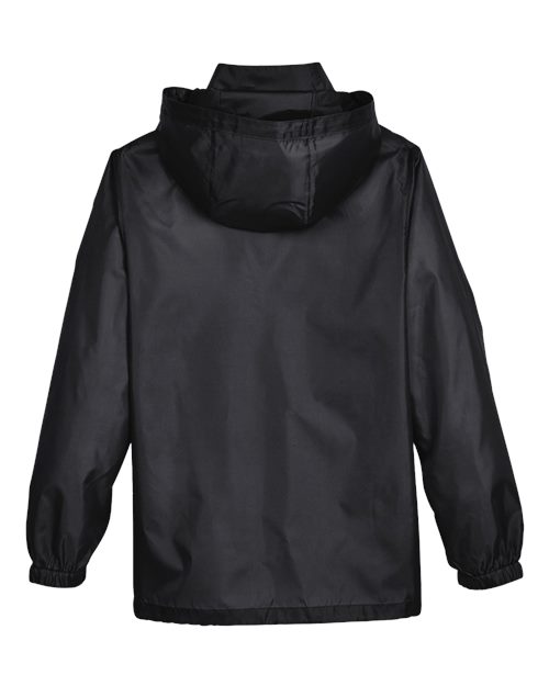 Team 365 TT73Y Youth Zone Protect Lightweight Jacket #color_BLACK