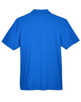 Harriton M354 Men's Micro-Piqu Polo #color_TRUE ROYAL