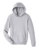 Team 365 TT96Y Youth Zone HydroSport Heavyweight Pullover Hooded Sweatshirt #color_ATHLETIC HEATHER