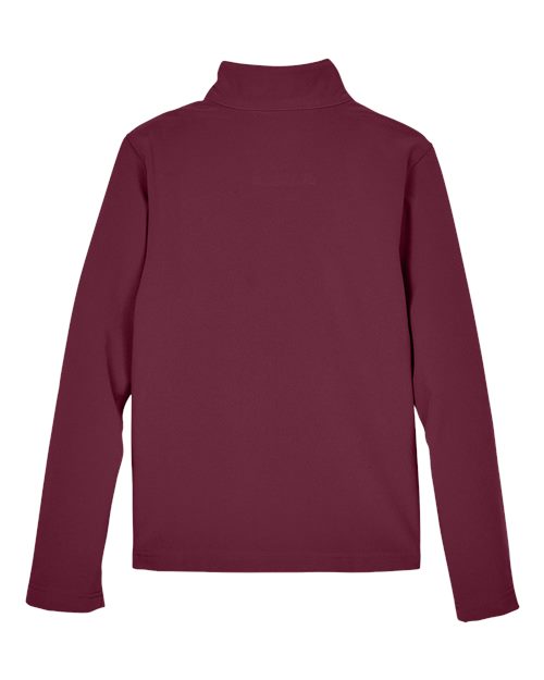 Team 365 TT80Y Youth Leader Soft Shell Jacket #color_SPORT MAROON