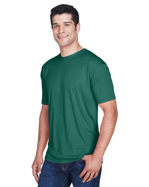 UltraClub 8420 Men's Cool & Dry Sport Performance InterlockT-Shirt #color_FOREST GREEN