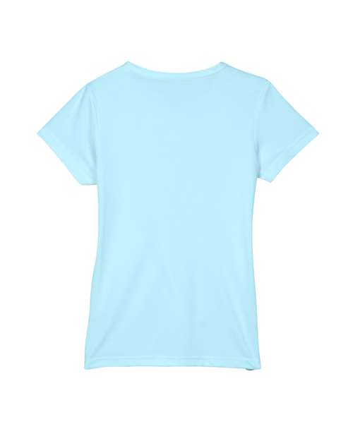 UltraClub 8420L Ladies' Cool & Dry Sport Performance InterlockT-Shirt #color_ICE BLUE