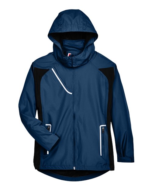 Team 365 TT86W Ladies' Dominator Waterproof Jacket #color_SPORT DARK NAVY