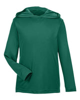 Team 365 TT41Y Youth Zone Performance Hoodie #color_SPORT FOREST