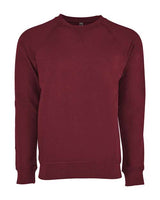 Next Level N9000 Unisex French Terry Raglan Crew #color_CARDINAL