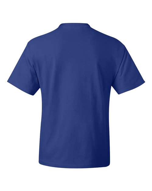 Hanes 5180 Unisex Beefy-T T-Shirt #color_DEEP ROYAL