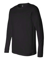Bella + Canvas 3501 Unisex Jersey Long-Sleeve T-Shirt #color_BLACK