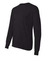 Hanes 5586 Adult Authentic-T Long-Sleeve T-Shirt #color_BLACK