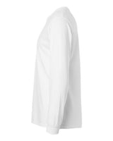 Gildan G240 Adult Ultra Cotton  Long-Sleeve T-Shirt #color_WHITE