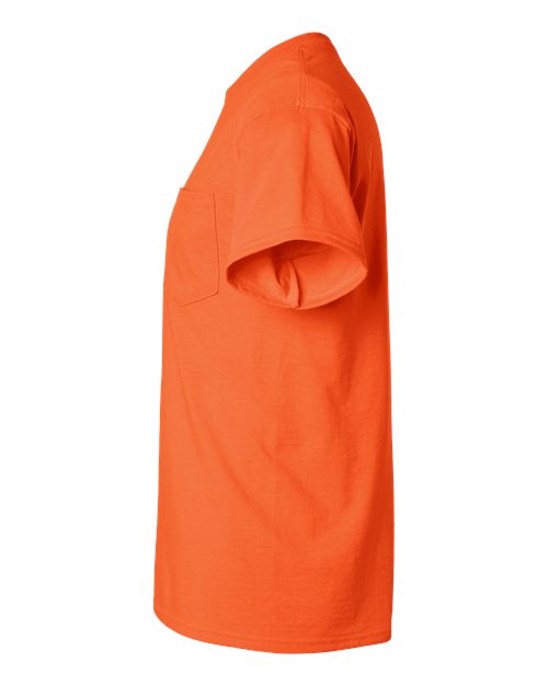 Gildan G230 Adult Ultra Cotton  Pocket T-Shirt #color_ORANGE