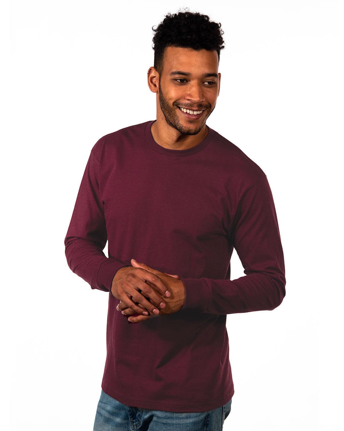 Next Level 1801NL Unisex Ideal Heavyweight Long-Sleeve T-Shirt