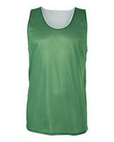 Badger 8529 Pro Mesh Reversible Tank Top #color_Kelly/ White