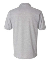 Hanes 054 Adult 50/50 EcoSmart Jersey Knit Polo #color_LIGHT STEEL