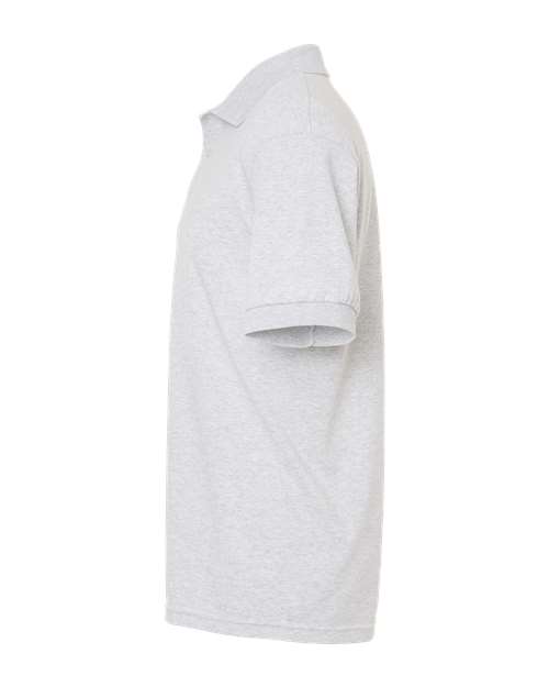 Gildan G880 Adult 50/50 Jersey Polo #color_ASH GREY