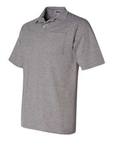 Jerzees 436P Adult SpotShield Pocket Jersey Polo #color_OXFORD