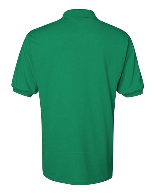 Jerzees 437 Adult SpotShield Jersey Polo #color_KELLY
