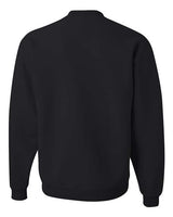 Jerzees 562 Adult NuBlend FleeceCrew #color_BLACK