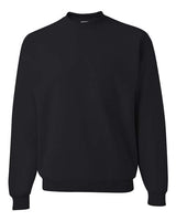 Jerzees 562 Adult NuBlend FleeceCrew #color_BLACK