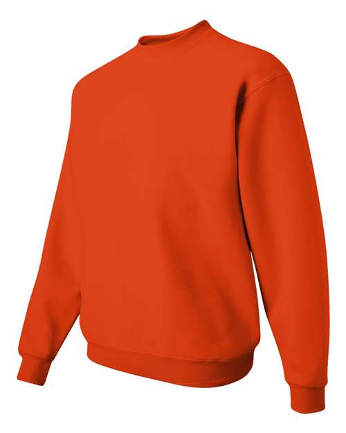 Jerzees 562 Adult NuBlend FleeceCrew #color_BURNT ORANGE