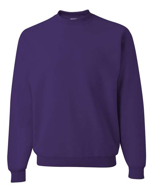 Jerzees 562 Adult NuBlend FleeceCrew #color_DEEP PURPLE
