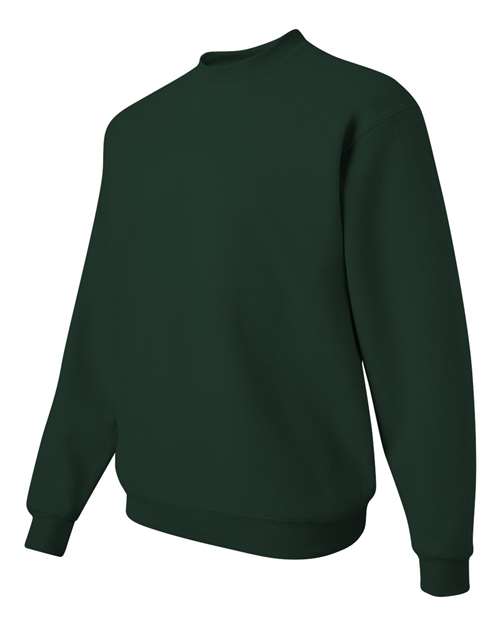 Jerzees 562 Adult NuBlend FleeceCrew #color_FOREST GREEN