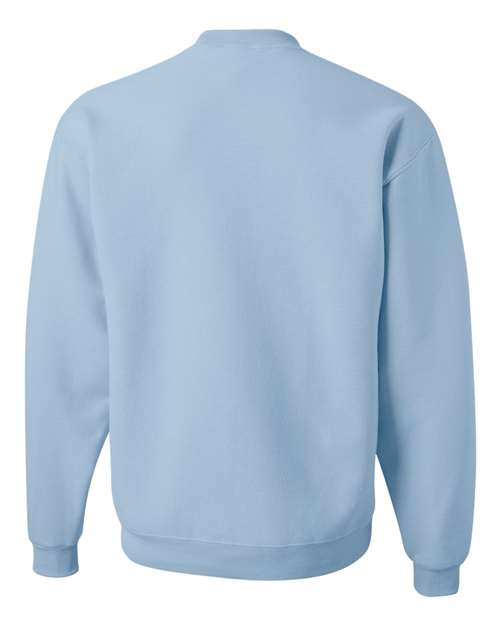 Jerzees 562 Adult NuBlend FleeceCrew #color_LIGHT BLUE