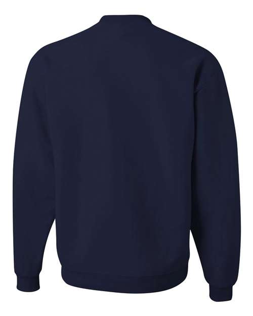 Jerzees 562 Adult NuBlend FleeceCrew #color_J NAVY