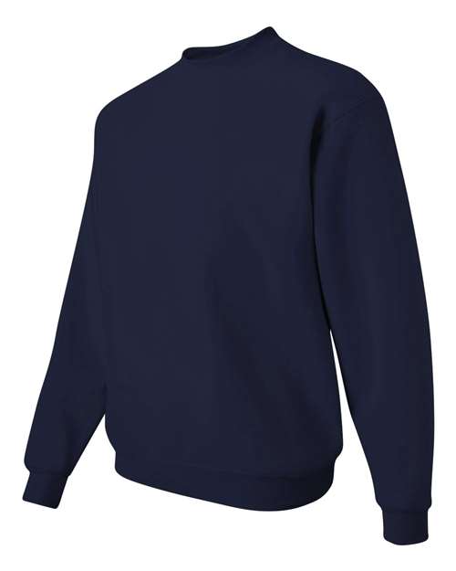 Jerzees 562 Adult NuBlend FleeceCrew #color_J NAVY