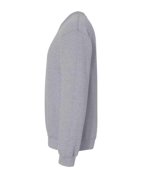 Gildan G180 Adult Heavy Blend 50/50 Fleece Crew #color_SPORT GREY
