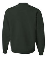 Jerzees 4662 Adult Super Sweats NuBlend Fleece Crew #color_FOREST GREEN