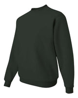Jerzees 4662 Adult Super Sweats NuBlend Fleece Crew #color_FOREST GREEN