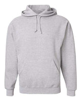 Jerzees 4997 Adult Super Sweats NuBlend Fleece Pullover Hooded Sweatshirt #color_ASH