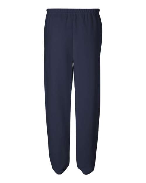 Jerzees 973 Adult NuBlend Fleece Sweatpants #color_J NAVY