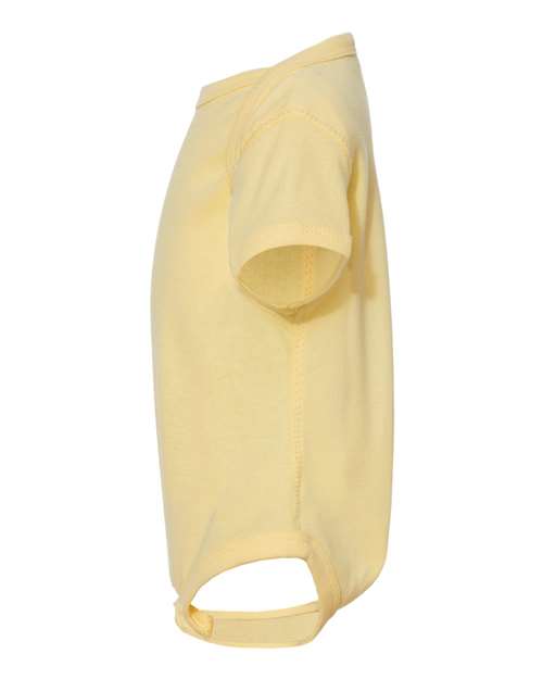 Rabbit Skins 4400 Infant Baby Rib Bodysuit #color_BANANA