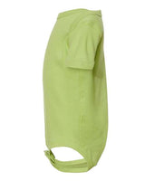 Rabbit Skins 4400 Infant Baby Rib Bodysuit #color_KEY LIME