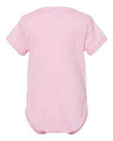 Rabbit Skins 4400 Infant Baby Rib Bodysuit #color_PINK