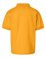 Gildan G880B Youth 50/50 Jersey Polo #color_GOLD