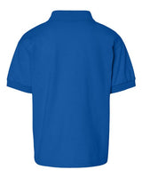 Gildan G880B Youth 50/50 Jersey Polo #color_ROYAL
