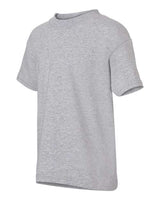Hanes 5480 Youth Comfortsoft Cotton T-Shirt #color_LIGHT STEEL