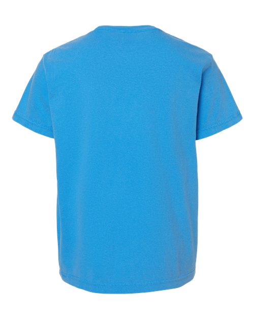 Comfort Colors C9018 Youth Midweight T-Shirt #color_ROYAL CARIBE