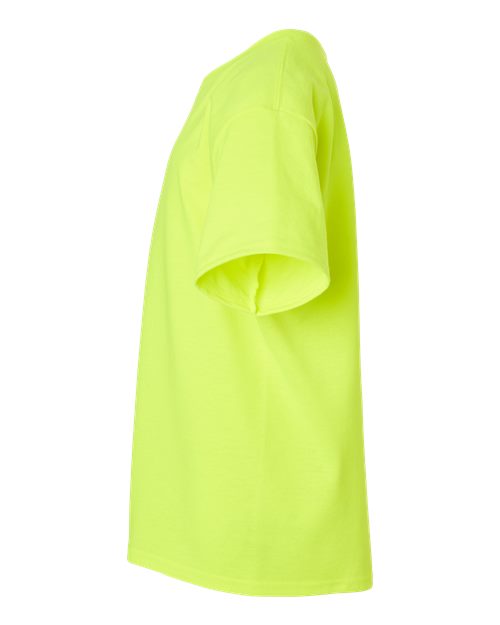 Gildan G200B Youth Ultra Cotton T-Shirt #color_SAFETY GREEN