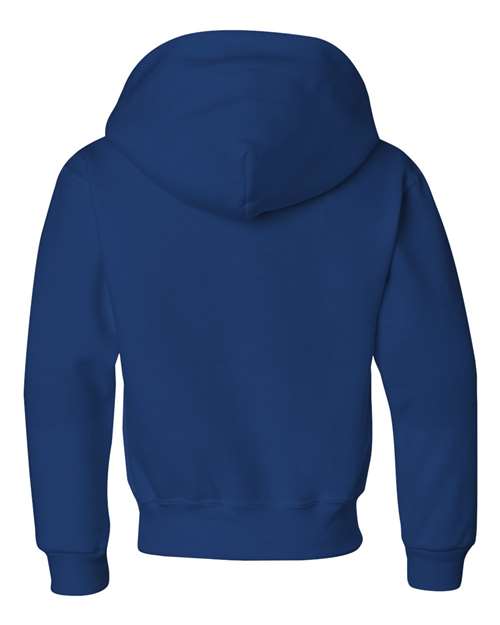 Jerzees 996Y Youth NuBlend Fleece Pullover Hooded Sweatshirt #color_ROYAL