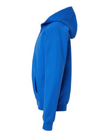 Gildan G186B Youth Heavy Blend 50/50 Full-Zip Hooded Sweatshirt #color_ROYAL