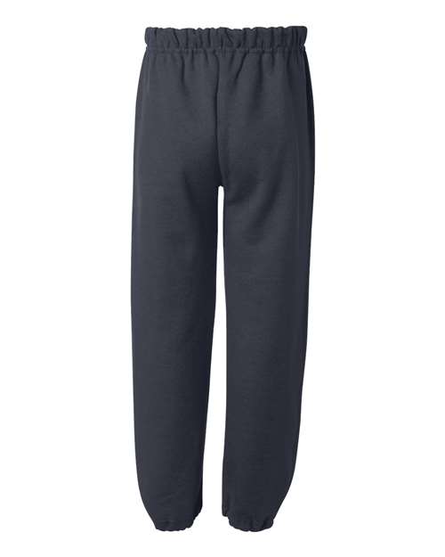 Gildan G182B Youth Heavy Blend 50/50 Sweatpant #color_NAVY