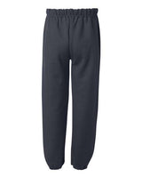 Gildan G182B Youth Heavy Blend 50/50 Sweatpant #color_NAVY