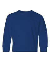 Jerzees 29BL Youth DRI-POWER ACTIVE Long-Sleeve T-Shirt #color_ROYAL